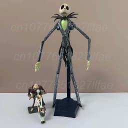 The Nightmare Before Christmas Jack Skellington Action Figure 12 Face Jack Jack Chair Special Version Model Toys Christmas Gift