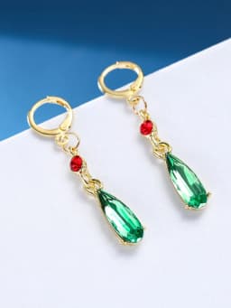  Fashion Elegant  Earrings for Women Hayao Miyazaki Howl's Moving Castle  Red Beads Christmas Jewelry Gift