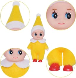 Colorful Christmas Baby Elf Doll - Christmas Baby Boy & Girl Little Elf Dolls Xmas Decorations Kids Toys Pregnant Mother’s Gift