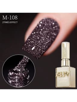 15ml Broken Diamond Halloween Christmas Nails Gel Nail Polish Adhesive Burst Flash Maillard Broken Diamond Adhesive