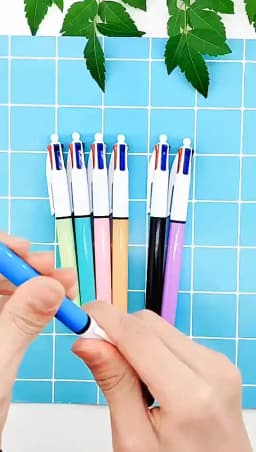 1Piece/5Piece Retractable Multicolored Ballpoint Pen 4-Colors-in-1 Ballpoint Pen for Kid Student Class Reward Christmas Gift
