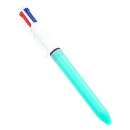 1Piece/5Piece Retractable Multicolored Ballpoint Pen 4-Colors-in-1 Ballpoint Pen for Kid Student Class Reward Christmas Gift