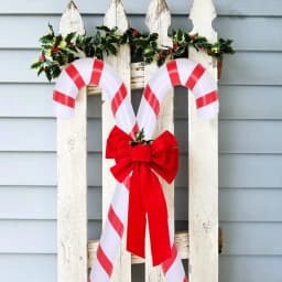 1-10PCS 35 Inch Inflatable Christmas Candy Cane for Christmas Decorations, Outdoor Holiday Decorations Christmas New Year Gifts