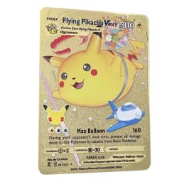Pokemon Metal Card 10000 Points Arceus Charizard Raichu Super Card Golden English Mewtwo Vmax GX EX Christmas gift