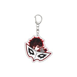 55MM Games Keychain Futaba Sakura Ann Takamaki Morgana Amamiya Ren Key Chain Acrylic Model Plate Christmas Gifts