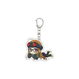55MM Games Keychain Futaba Sakura Ann Takamaki Morgana Amamiya Ren Key Chain Acrylic Model Plate Christmas Gifts