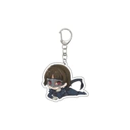 55MM Games Keychain Futaba Sakura Ann Takamaki Morgana Amamiya Ren Key Chain Acrylic Model Plate Christmas Gifts
