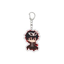 55MM Games Keychain Futaba Sakura Ann Takamaki Morgana Amamiya Ren Key Chain Acrylic Model Plate Christmas Gifts