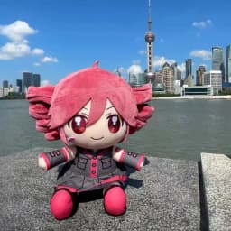 Anime Kasane Teto Cosplay Doll Kawaii Plush Stuffed Doll Ornament Christmas Gifts Anime Merchandise Kid Birthday Gift Home Decor