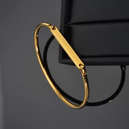 Stainless Steel Trendy Bangles Bracelets Hand Chain for Women Blank Bar Couple Cuff Bangle Birthday Christmas Jewelry Gifts
