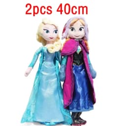The Popular Animated Movie Frozen 30-50CM Plush Dolls Anna Princess Elsa Doll For Children Girls Birthday Christmas Gifts