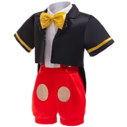 2025 Baby Clothes Cartoon Mouse Play Cosplay Girl Boy Backband Pants Set Stage Performance Christmas Kid Halloween Costume