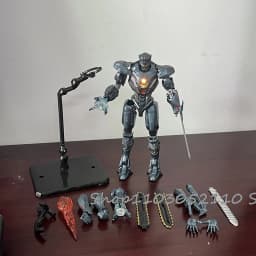 Bandai Pacific Rim Red Tramp Japanese Mecha Action Figure Anime Gipsy Avenger Titan Vengeance Saber Athena Model Christmas Gifts