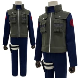 HOLOUN Anime Hatake Kakashi Cosplay Costume Vest T-shirt Pants Pouch Cos Convention Gift Halloween Christmas