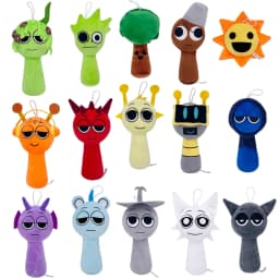 2025 * * Sprunki Plush Toys Sprunki Dolls Oren Wenda Sprunki Stuffed Doll Plush Stuffed Kids Christmas Birthday Gift Home Decors