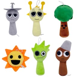 2025 * * Sprunki Plush Toys Sprunki Dolls Oren Wenda Sprunki Stuffed Doll Plush Stuffed Kids Christmas Birthday Gift Home Decors