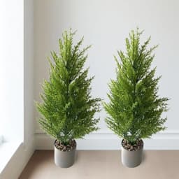 Green Artificial Small Pine Tree Living Room Front Door Corridor Terrace Green Plant Decoration Holiday Celebration Banquet Decoration Realistic Artificial Christmas Tree Does Not Include Pot