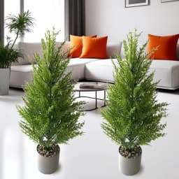Green Artificial Small Pine Tree Living Room Front Door Corridor Terrace Green Plant Decoration Holiday Celebration Banquet Decoration Realistic Artificial Christmas Tree Does Not Include Pot