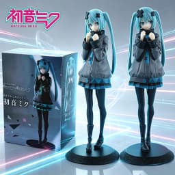 Hatsune Miku New In Stock In A World With Closed Windows Collectible Anime Action Kwaii Miku Figures Model Toys Christmas Gifts