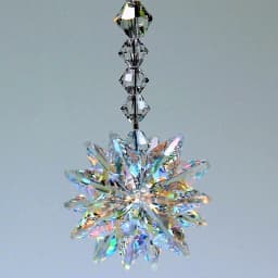 1PC Fashion Colorful Crystal Suncatcher Prism Ornament Rainbow Maker Window Hanging Decor Home Christmas Decoration Gift