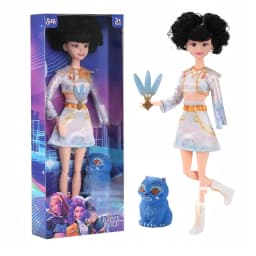 11.5 Inch Dolls Hunter Figure Set With Tiger Pet Musical Toys Clothes Best Christmas Birthday Present DIY Play Toys Game