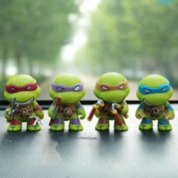 2026 new 4pcs ninja Turtle TMNT figure with movable joints Birthday for Kids Children Christmas