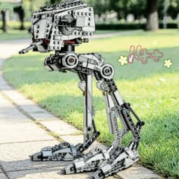 2026 New 586PCS Collectible AT-ST Walker Robot Building Blocks Mechanical Assembly Model Creative Home Ornament Christmas Gifts