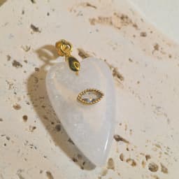 1pc Romantic Heartshape Natural Stone Pendant Green Aventurine Opal Stone Pendant for Women Jewelry Christmas Gift