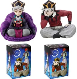 Bandai In Stock Anime Demon Slayer Yaiba Doma Noodle Stopper Figure PVC Model Collection Action Figurine Toy for Christmas Gifts