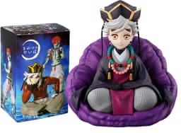 Bandai In Stock Anime Demon Slayer Yaiba Doma Noodle Stopper Figure PVC Model Collection Action Figurine Toy for Christmas Gifts