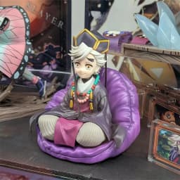 Bandai In Stock Anime Demon Slayer Yaiba Doma Noodle Stopper Figure PVC Model Collection Action Figurine Toy for Christmas Gifts