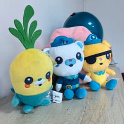 Octonauts Barnacles Kwazii Vegimal Plush Toy Animal Stuffed Party Birthday Gift Kid Christmas Boy Toy