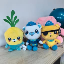 Octonauts Barnacles Kwazii Vegimal Plush Toy Animal Stuffed Party Birthday Gift Kid Christmas Boy Toy