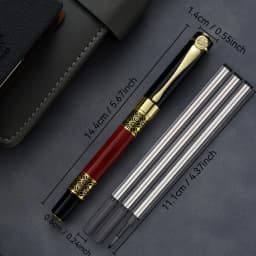 4pcs/set High Quality Luxury Ballpoint Pen Metal Elegant for School Office Christmas Father's Day Mother's Day Birthday Gifts
