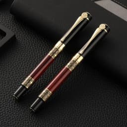 4pcs/set High Quality Luxury Ballpoint Pen Metal Elegant for School Office Christmas Father's Day Mother's Day Birthday Gifts
