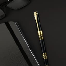 4pcs/set High Quality Luxury Ballpoint Pen Metal Elegant for School Office Christmas Father's Day Mother's Day Birthday Gifts