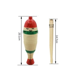 IRIN Wooden Fish Game Orff Percussion Musical Instrument Toddler Music Learning Children's Christmas Gifts Baby Educational