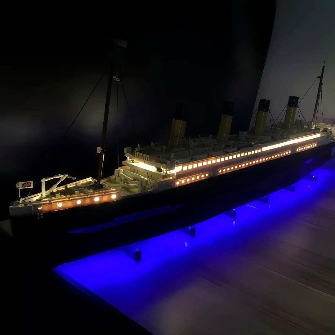 LED Light For 10294 Titanic Building Blocks Lamp Remote Control (Not Include Building Blocks) Birthday Christmas Gift