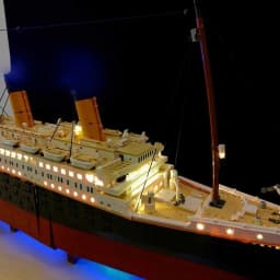 LED Light For 10294 Titanic Building Blocks Lamp Remote Control (Not Include Building Blocks) Birthday Christmas Gift