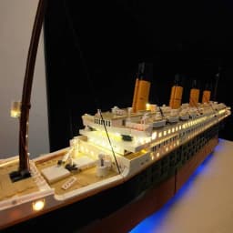 LED Light For 10294 Titanic Building Blocks Lamp Remote Control (Not Include Building Blocks) Birthday Christmas Gift