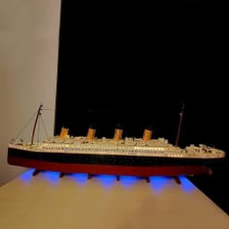 LED Light For 10294 Titanic Building Blocks Lamp Remote Control (Not Include Building Blocks) Birthday Christmas Gift