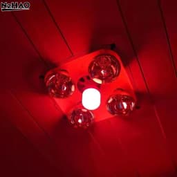 High Power Red LED Light Bulb E27/B22 AC 220V 5W 10W 15W 30W High Brightness Spot Light Festive New Year Bulb Christmas Lights