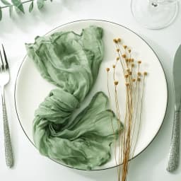 6-102pcs Cheesecloth Napkins Wedding Gauze Napkins Xmas New Year Decoration Dinner Birthday Home Party Christmas Table Decor