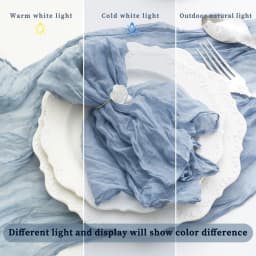 6-102pcs Cheesecloth Napkins Wedding Gauze Napkins Xmas New Year Decoration Dinner Birthday Home Party Christmas Table Decor