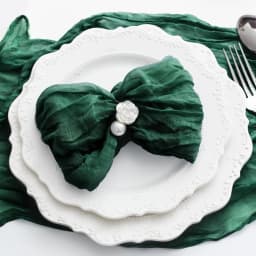 6-102pcs Cheesecloth Napkins Wedding Gauze Napkins Xmas New Year Decoration Dinner Birthday Home Party Christmas Table Decor