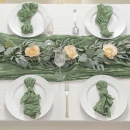 6-102pcs Cheesecloth Napkins Wedding Gauze Napkins Xmas New Year Decoration Dinner Birthday Home Party Christmas Table Decor