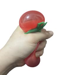 Tomato Squishy Stress Ball Soft Fidget Sensory Toy for ADHD Autism Slow Rebound Squeeze Toy for Adults Kids Christmas Gift