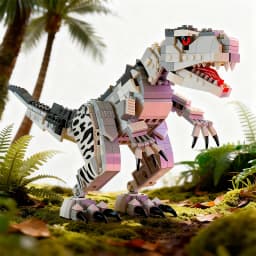 Prehistoric Dinosaur Building Blocks Animal Construction Set T Rex Model STEM Educational Toys Christmas Gift for Boys Kids
