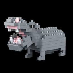 3D Mini Zoo Micro Building Blocks—Easy Assembly for Kids,Handheld Animals Toy,Puzzle Gift,Christmas Party Favor/Birthday Present