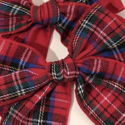 2pcs Retro Christmas Plaid Bow Hair Clips For Girls Festive Checkered Fabric Hairpins Holiday Parties Christmas Hair Accessories